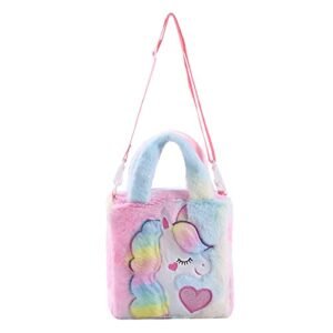 ADISA Unicorn Toddler Bag Princess Cute Crossbody Handbags Gift for Girls - Image 4
