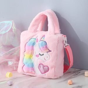ADISA Unicorn Toddler Bag Princess Cute Crossbody Handbags Gift for Girls - Image 6
