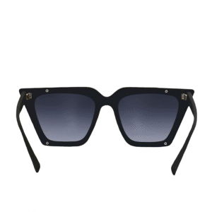 Topfoxx The CEO - Faded Black Trendy Hybrid Cat Eye Sunglasses for Women - Image 4