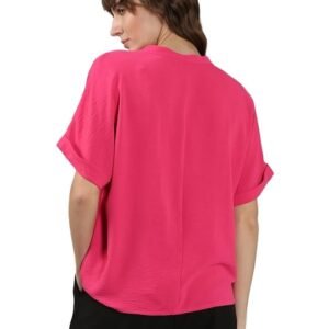VERO MODA Extended Sleeves V-Neck Regular Top - Image 4