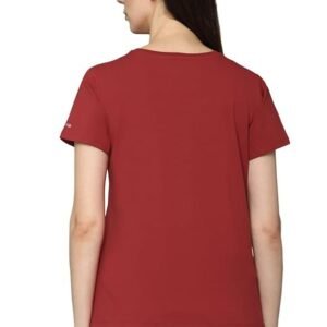 Allen Solly Women's 100% Polyester Regular Fit T-Shirt - Image 4