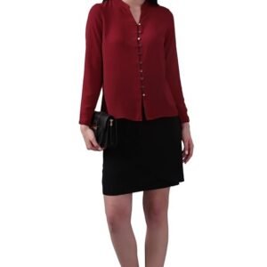 Allen Solly Women's 100% Polyester Regular Fit Shirt - Image 2