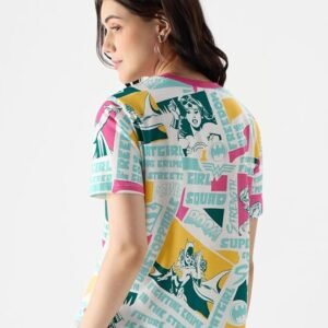 The Souled Store DC: Girl Power Women T-Shirts - Image 3