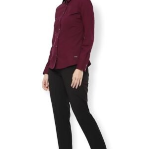 Van Heusen Women's Polyester Regular Fit Shirt - Image 2