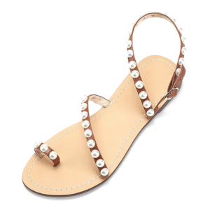 Monrovia Women's Gladiator Bohemia Flip Flops Summer Beach Flat Sandals - Image 3