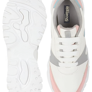 Shoetopia Women's Casual Walking Sneakers || Comfortable Lightweight Lace Comfy Travel & College - Image 4