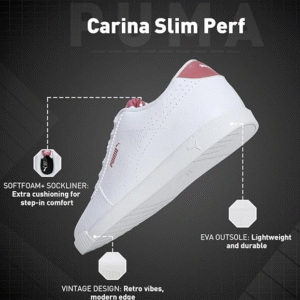 Puma Women Carina Slim Perf Sneaker - Image 2