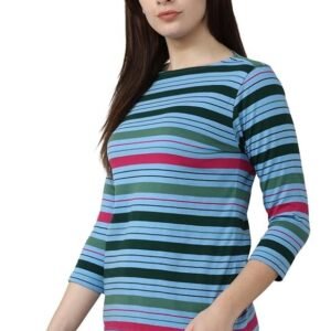 Van Heusen Women's Cotton Regular Fit T-Shirt - Image 5