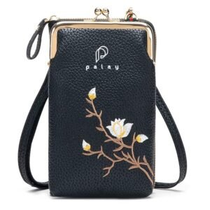 PALAY Women's Small Cross-Body Phone Bag Stylish PU Leather Mobile Cell Phone Holder Pocket Purse Wallet Sling Bag Mini Shoulder Bags - Image 1
