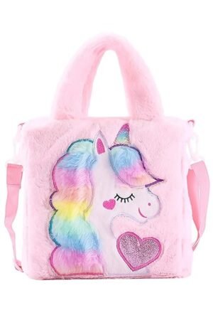 ADISA Unicorn Toddler Bag Princess Cute Crossbody Handbags Gift for Girls