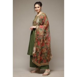 Rangriti Women's Rayon Anarkali Suit Set - Image 5