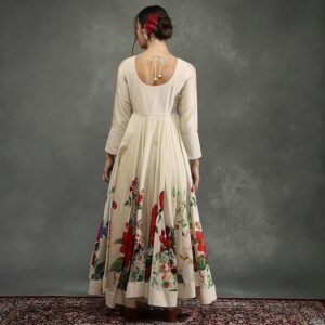 Women's Silk Chanderi Kurta Sets - Image 4