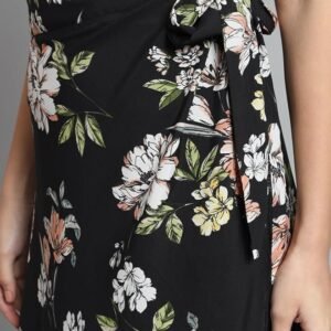 Figure Floral Print Wrap Around Skirt for Women & Girls, Printed Skirt for Women Western Wrap Around for Girls - Image 3
