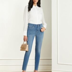 Women's Skinny 4-Way Stretch Jeans (Mid Rise | Ankle Length | Desk-to-Dinner) - Image 5
