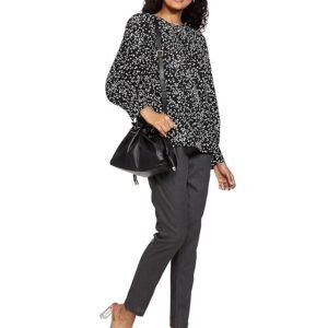 Marks & Spencer Womens Printed Polyester Round Neck Regular Fit Top - Image 2