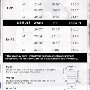 Women's Fall 2 Piece Sweater Set Rib Knit Long Sleeve Crop Top Maxi Bodycon Skirt Casual Winter Outfits - Image 3