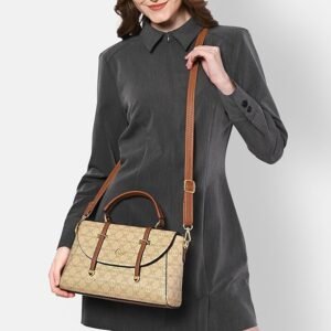 Lavie Women's Mono Beech Flap Satchel Bag for Women | Satchel Handbag for Work | Ladies purse | Stylish Shoulder Bag | Gift for Women - Image 6
