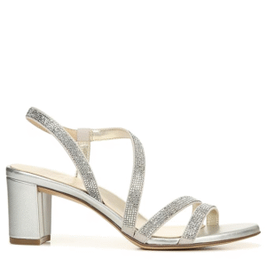 Womens Vanessa2 Rhinestone Embellished Strappy Heeled Sandal - Image 3