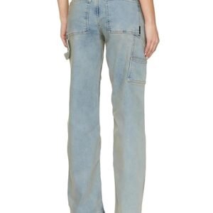 INKAST Regular Women's High Waist Full Length Cargo Loose Fit Jeans - Image 6