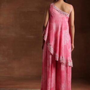 Lib Women's Silk Blend Regular Co-Ords Set - Image 4