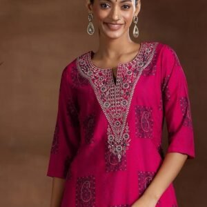 Libas Women's Silk Blend Kurta Sets - Image 3
