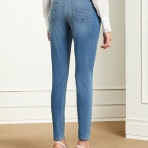 Women's Skinny 4-Way Stretch Jeans (Mid Rise | Ankle Length | Desk-to-Dinner) - Image 6