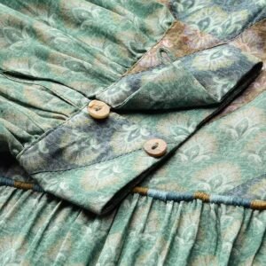 Green Essential-Avani Buti Long Dress - Image 2