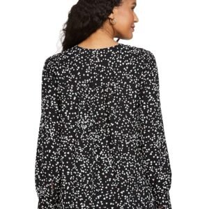Marks & Spencer Womens Printed Polyester Round Neck Regular Fit Top - Image 5