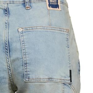 INKAST Regular Women's High Waist Full Length Cargo Loose Fit Jeans - Image 3
